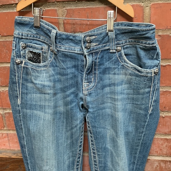 Miss Me boot cut jeans Dark 13 color - Picture 8 of 9